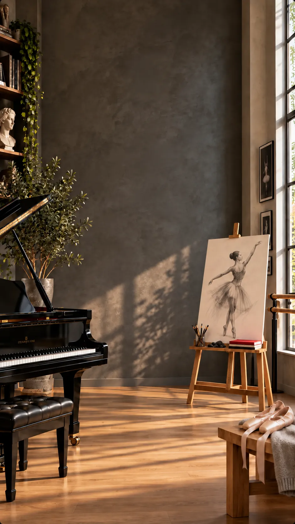 Rekor Sanat’ta müzik, resim ve bale
